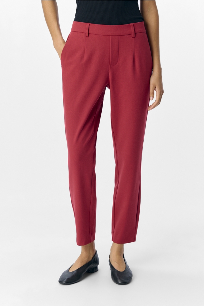 OBJLISA SLIM PANT NOOS 23029728 KARANDA RED
